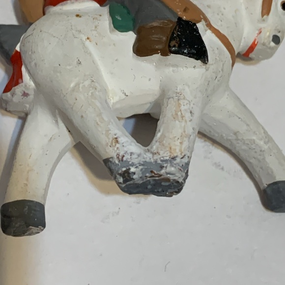Horse couple Hand Painted Spanish Mud People - Picture 11 of 13